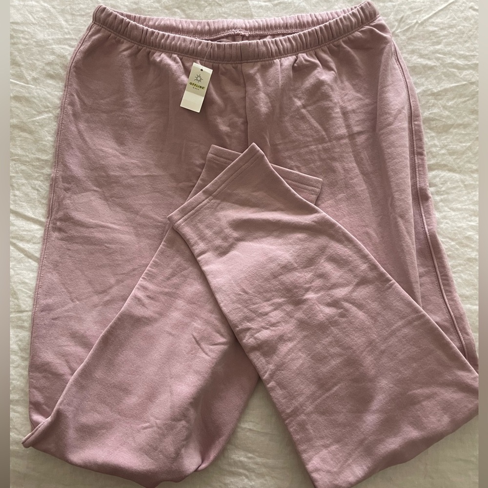 ‼️SOLD‼️ NWT Aerie Offline size M Modal sweatpants